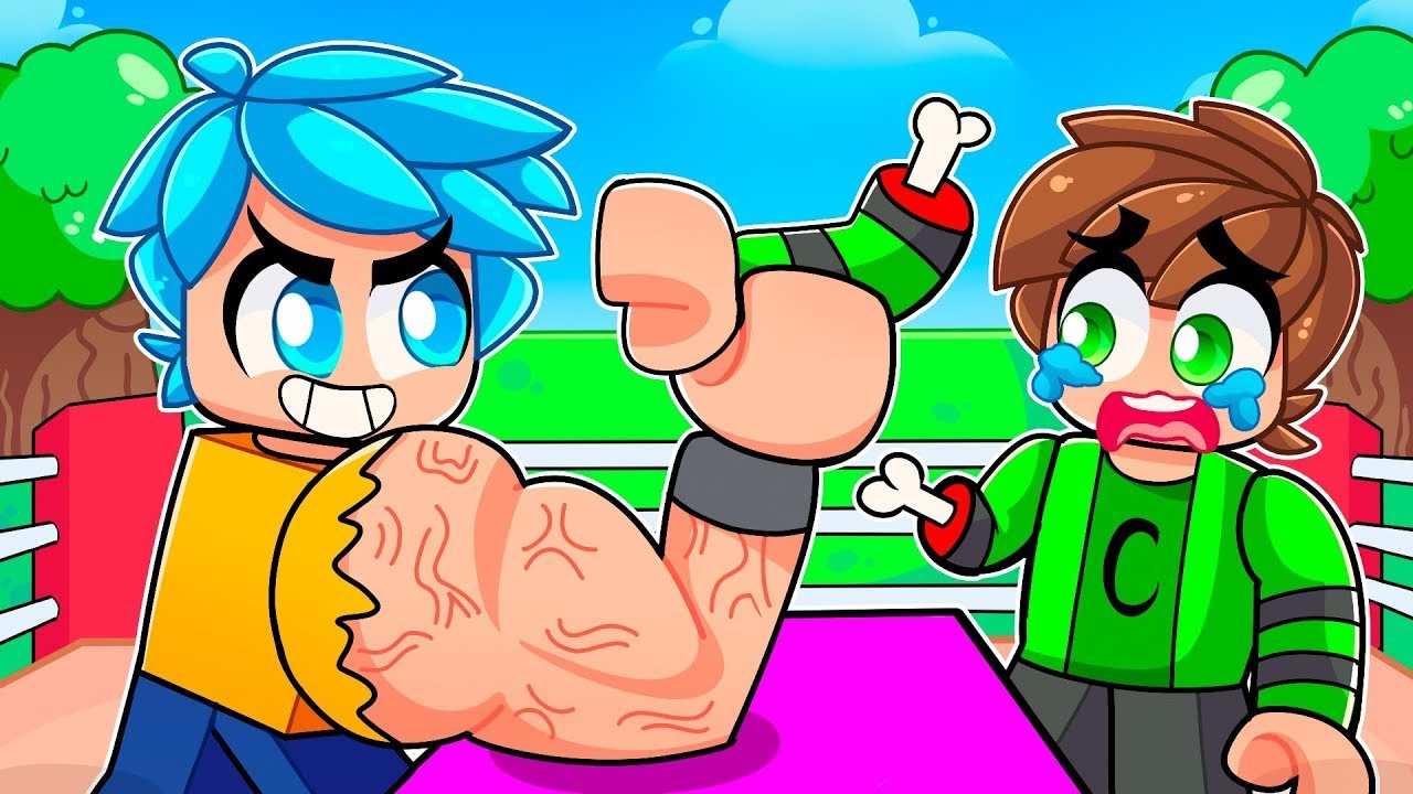 CADRES vs NARU Guerra de BRAÇO no Roblox!