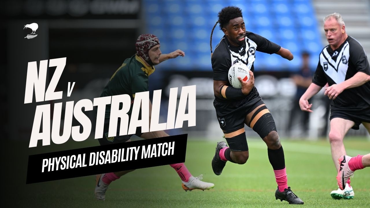 Physical Disability Rugby League | New Zealand v Australia 2024