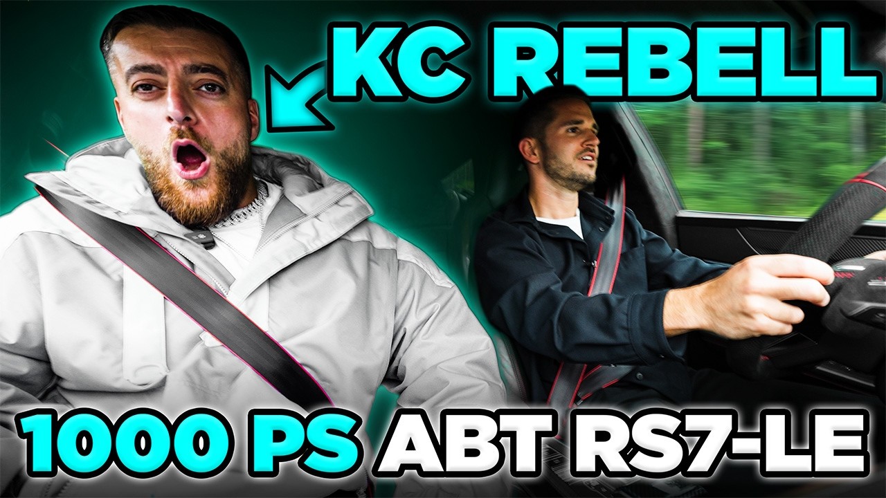 KC Rebell rastet aus 🤯 1000PS ABT RS7 🚀  | Comeback, Meinung zu Deutschrap & mehr 🔥