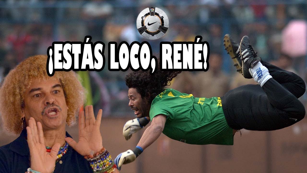 La INCREÍBLE REACCIÓN del PIBE VALDERRAMA al ESCORPIÓN de RENÉ HIGUITA