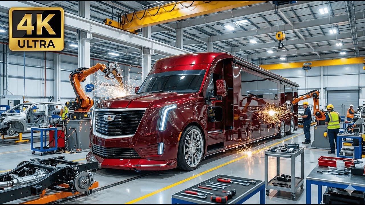 Inside the Factory: How the 2027 Cadillac Motorhome Is Built Step by Step