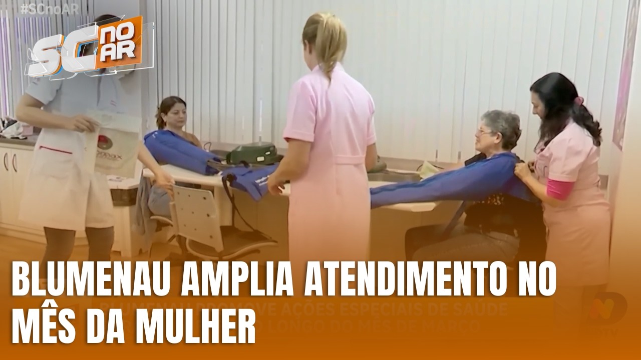Blumenau promove saúde da mulher com ações em março