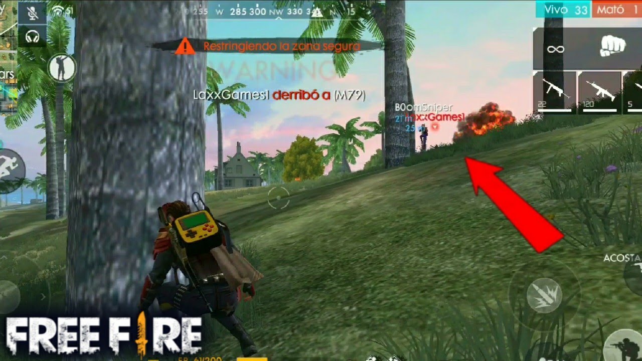 JUEGO CON BOOMSNIPER Y TERMINA MUY MAL LA PARTIDA EN FREE FIRE ACTUALIZACIÓN