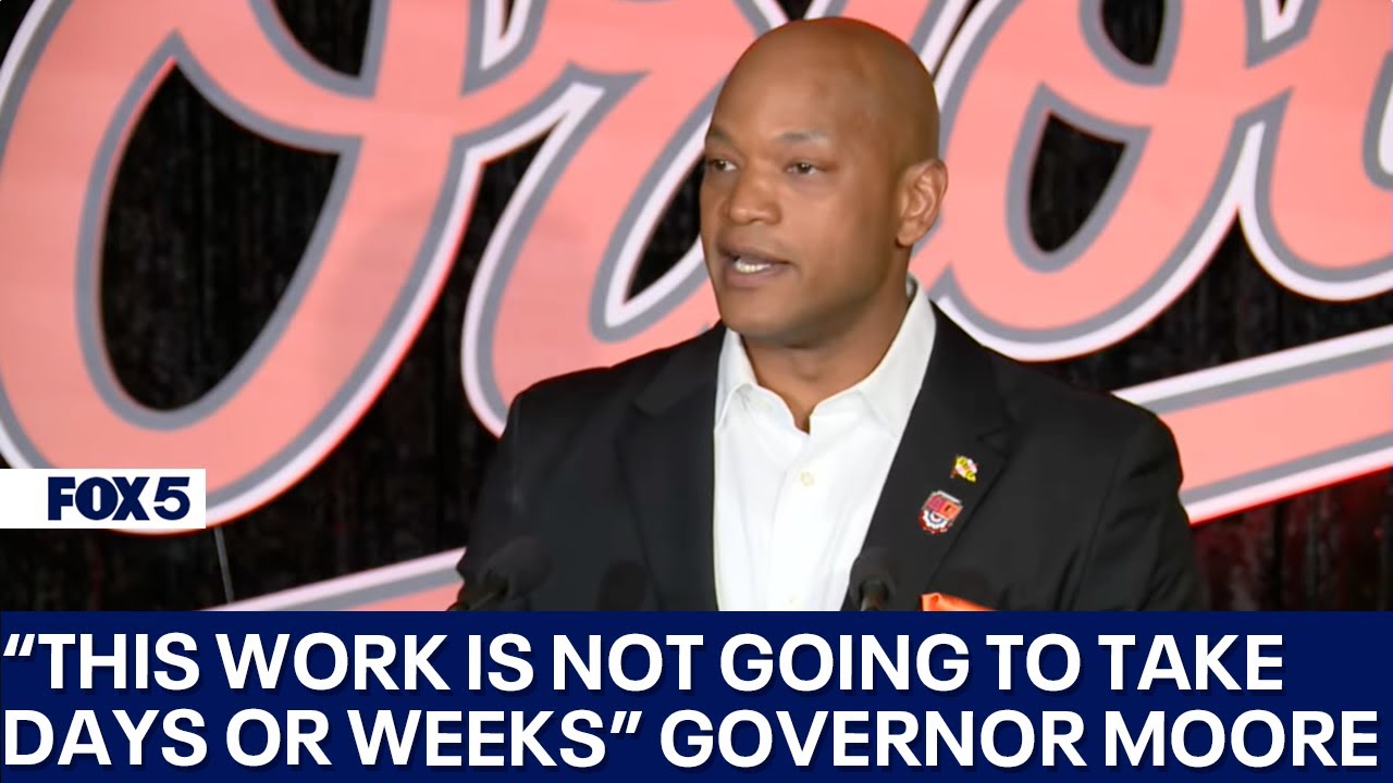 Gov. Wes Moore Key Bridge collapse next steps