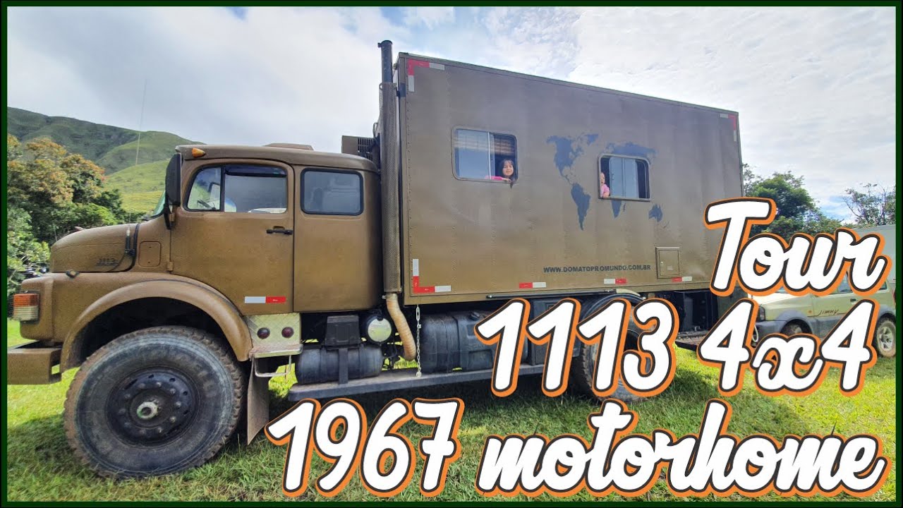 Mercedes 1113 4x4 Rockwell Motorhome  - Tour 10