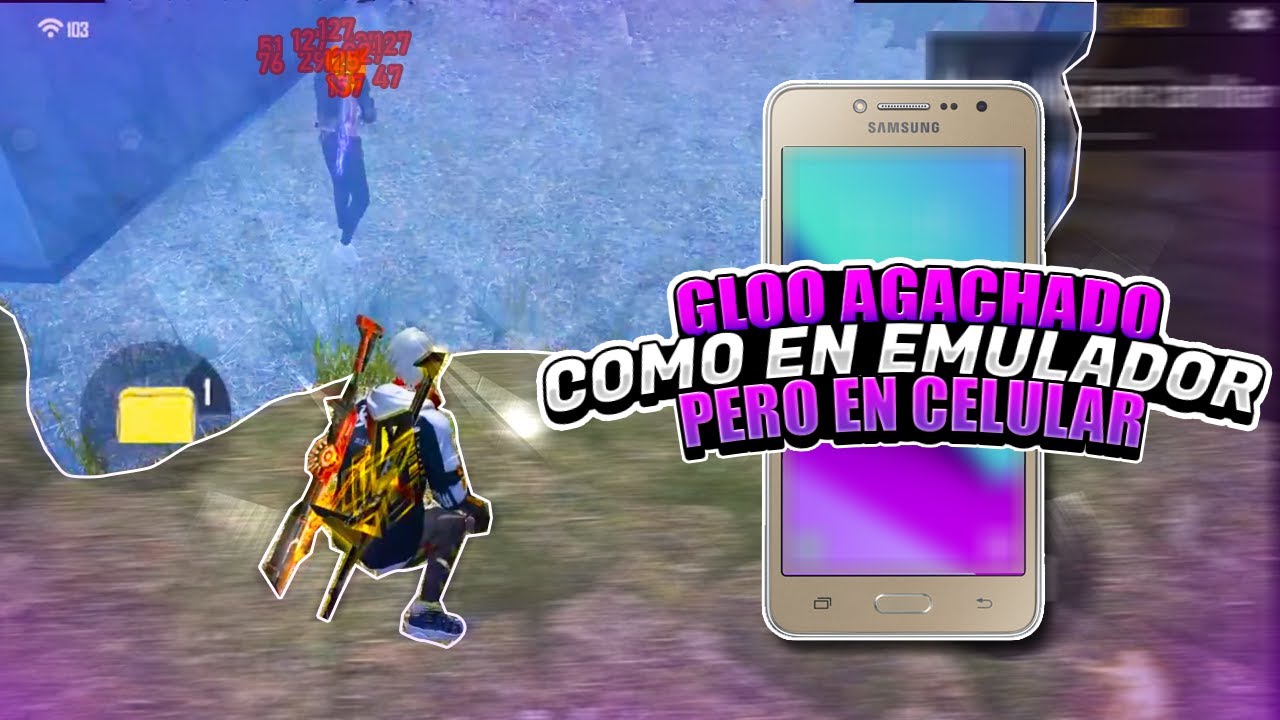 COMO PONER PAREDES GLOO SENTADO DE FORMA CIRCULAR COMO EN PC! - Free Fire