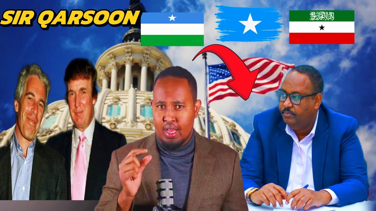 Faylka Donald Trump iyo Puntland  oo kashifay siro waaweyn oo uu qariyay Epstein!!
