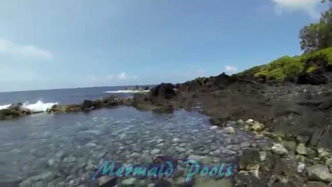 Mermaid Pools and GoPro in Puna Hawaii