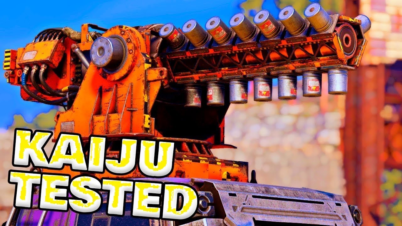 Crossout 2021 Kaiju test ❗❗❗❗