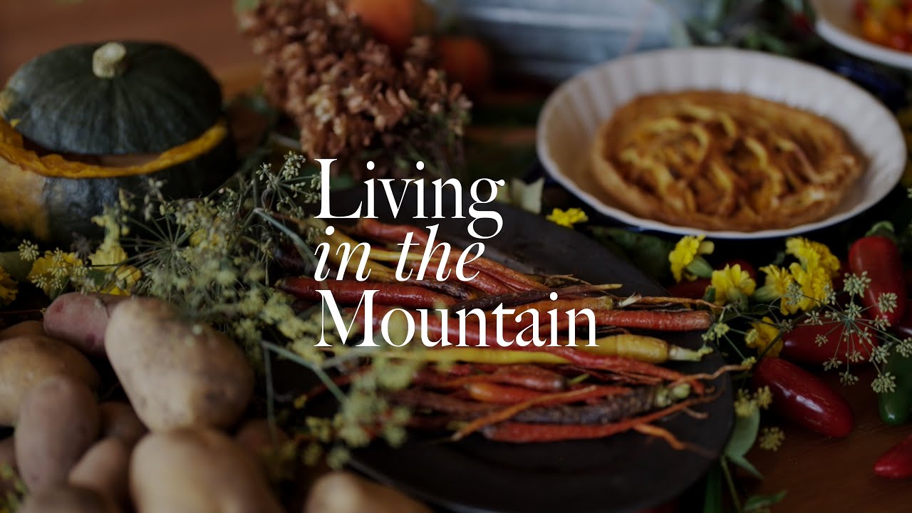 【Living in the Mountain ep15】採れたて野菜で贅沢な収穫祭！プロの料理人たちが作る絶品畑ごはん。友人たちも大満足な大人の休日