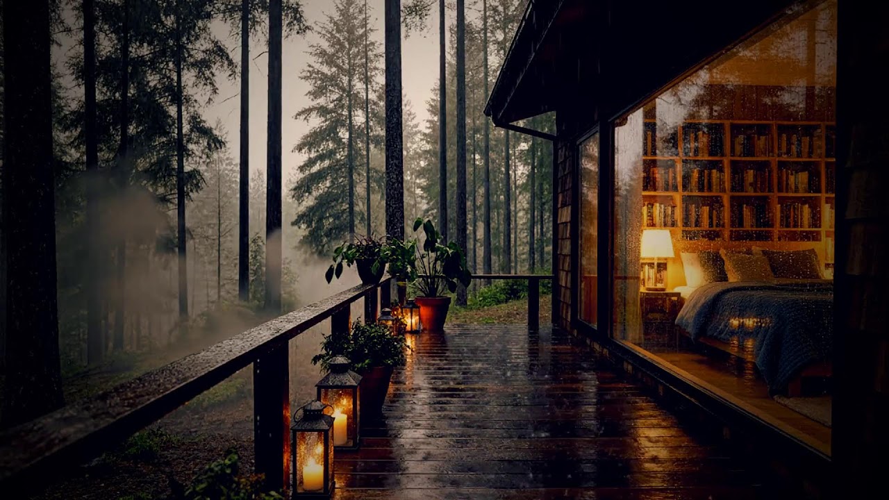 Sleep Music for Emotional Stability 🧘 Calm Body, Deep Rest, Anxiety Relief, Rain Sound