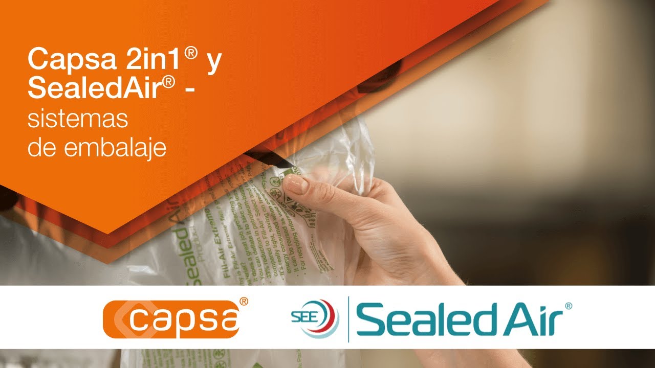 ✅ Capsa 2in1® y SealedAir® - la solución integral en sistemas de embalaje