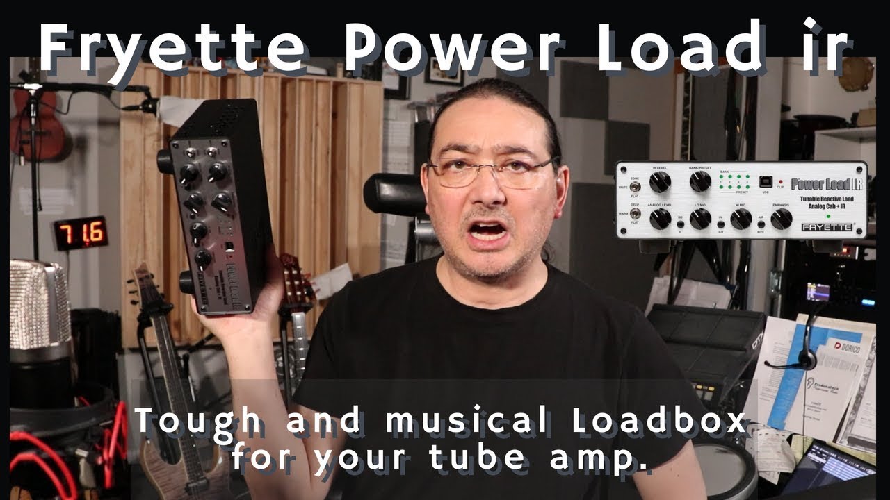 Fryette Power Load ir - Reactive Load Box with Analog Cab Simulator &  Impulse Responses