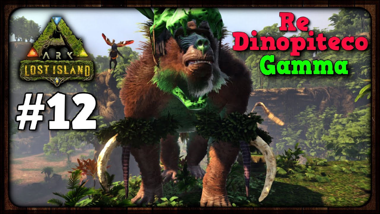 Affrontiamo il Re Dinopiteco! Battaglia contro il Boss a difficoltà Gamma | Ark: Lost Island - ep.12