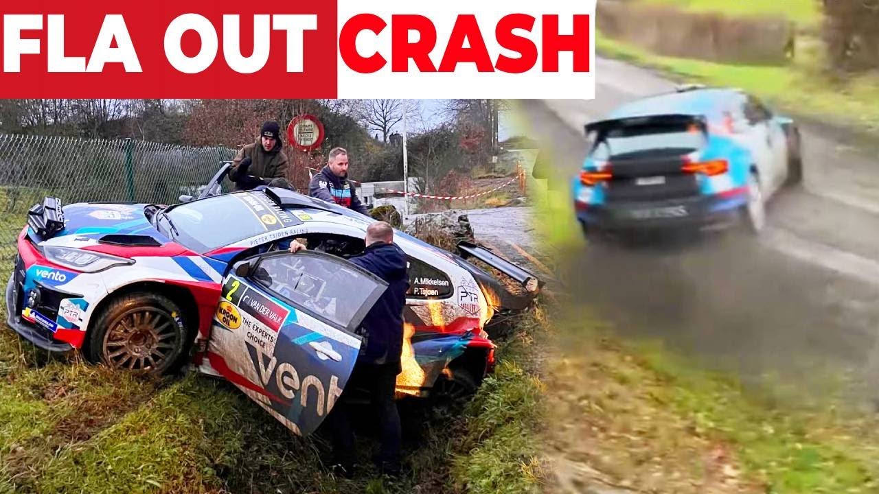 🇧🇪 Spa Rally 2025 | CRASHES & MISTAKES & FLAT OUT JUMPS | Highlights