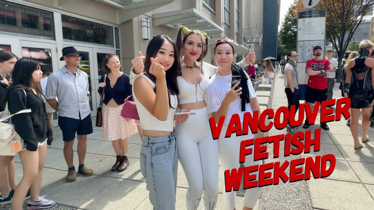See People React To Fetish Outfits 👀 in the Streets of Vancouver 🇨🇦