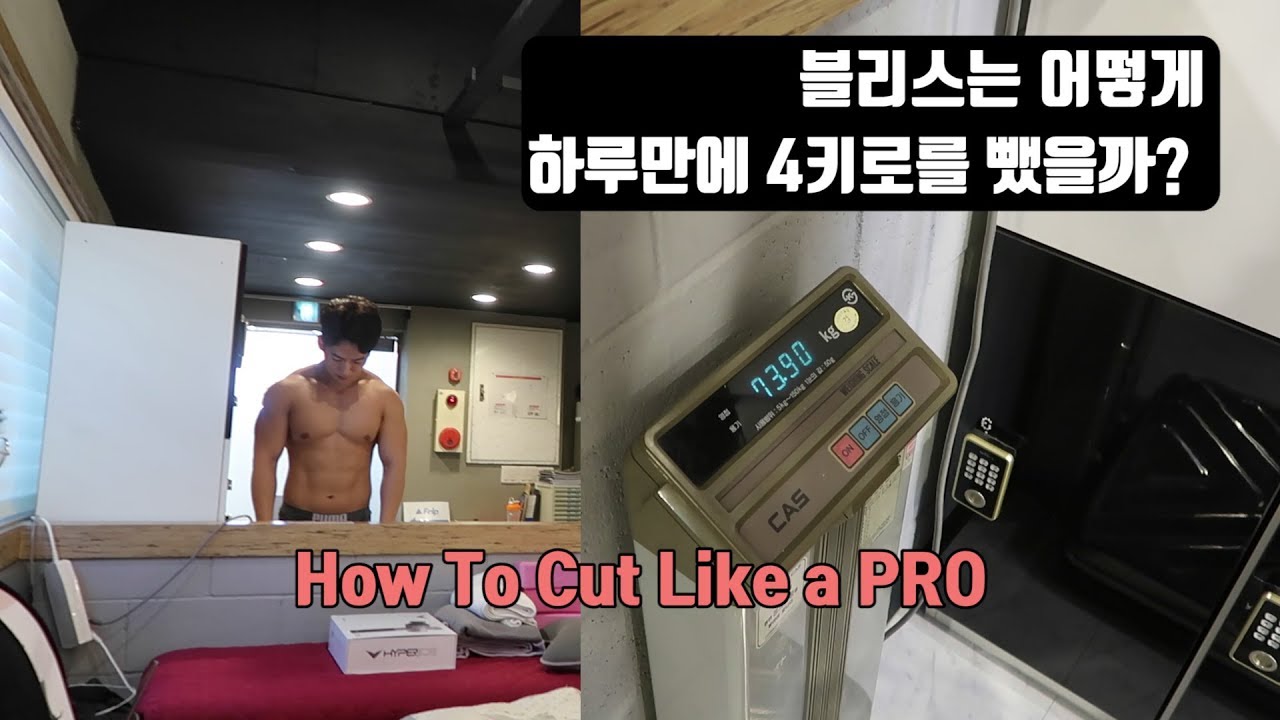 하루만에 4kg 감량하기 | -74kg Class Total 600kg 도전기 | IPF KOREA 파워리프팅 대회