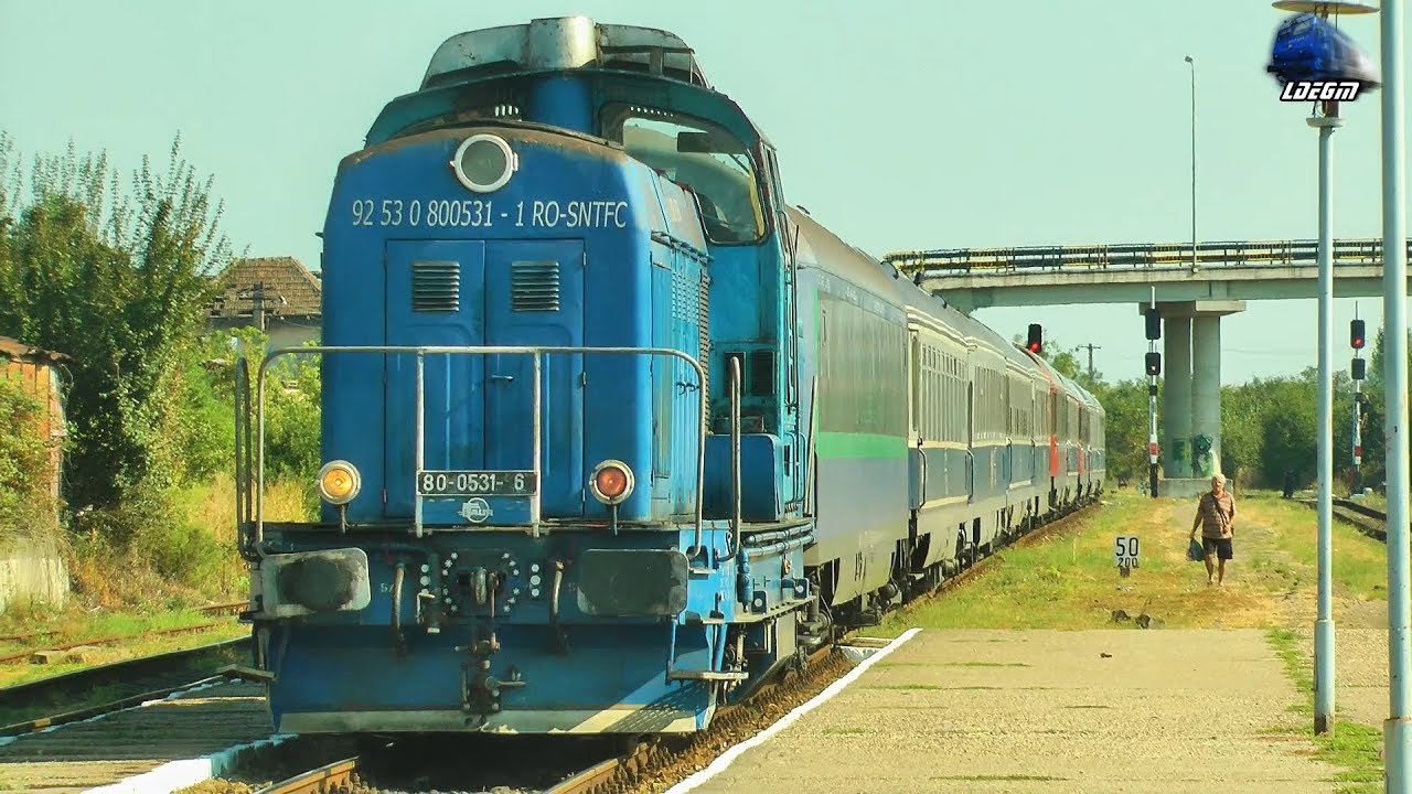 LDH1250 80-0531-1 la Manevră/Shunting in Gara Satu Mare Station - 30 August 2019