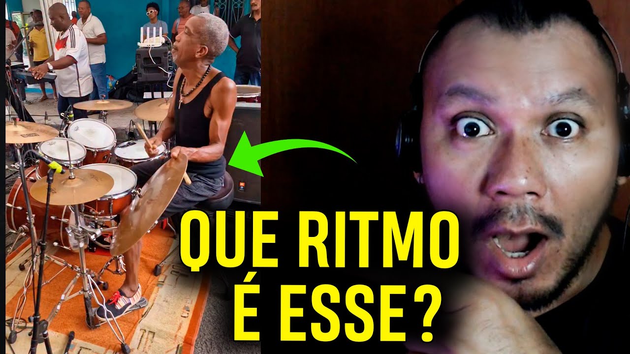 Fiquei CHOCADO com Esse RITMO do Haiti !! Isso Mudou Minha Cabeça Como Baterista - ritmo KONPA