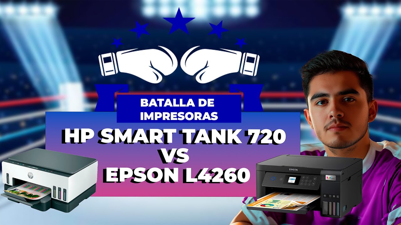 Batalla de Impresoras: HP Smart Tank 720 vs Epson L4260 🖨️🔥 &iquest;Cu&aacute;l Es Mejor?