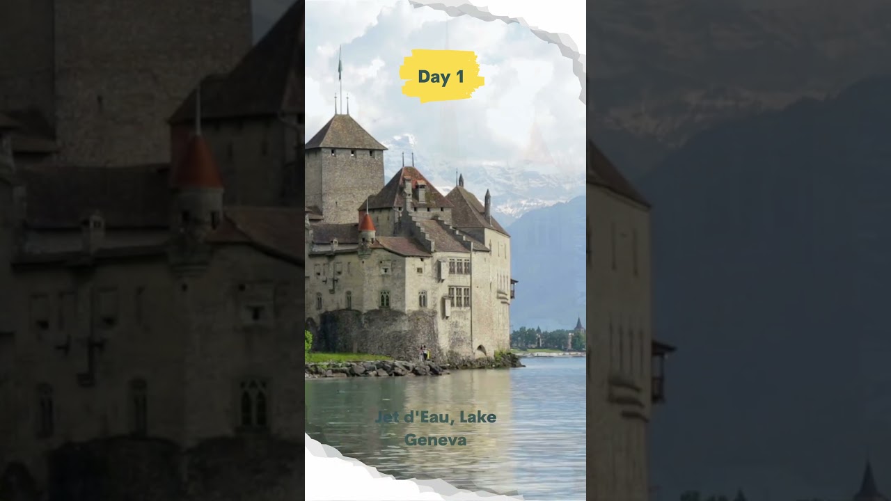 Geneva Switzerland : 3 days itinerary, best places to visit #travel #geneva #switzerland