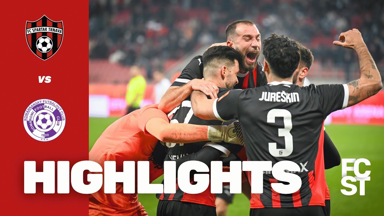 HIGHLIGHTS | FC Spartak Trnava 2:0 KFC Komárno (0:0)