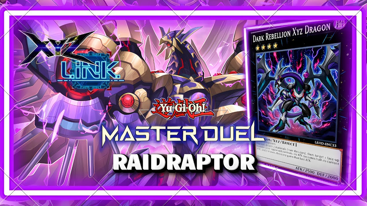 RAIDRAPTOR DECK XYZ LINK FESTIVAL - UNNAFECTED BOSS MONSTERS | YUGIOH! MASTER DUEL
