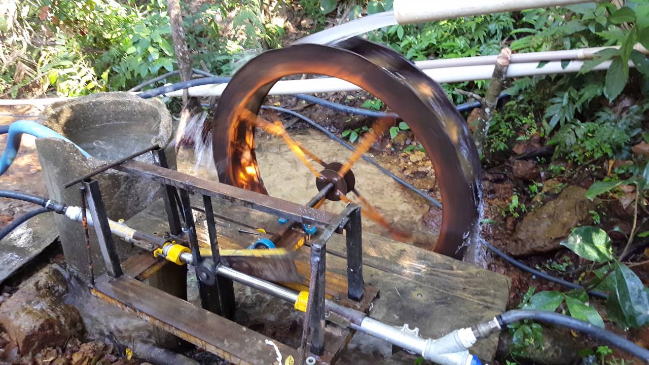Roda d'agua  artesanal