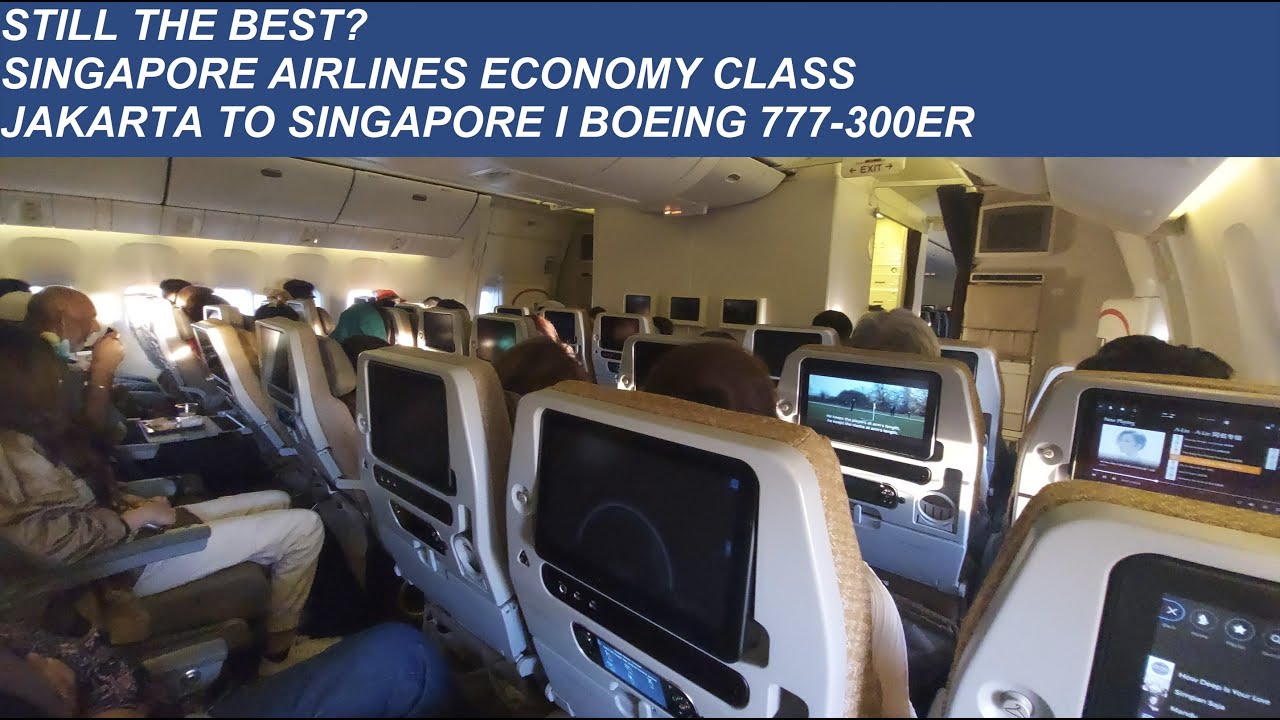 Still the Best? I Singapore Airlines Economy Class CGK-SIN I SQ951 I Boeing 777-300ER