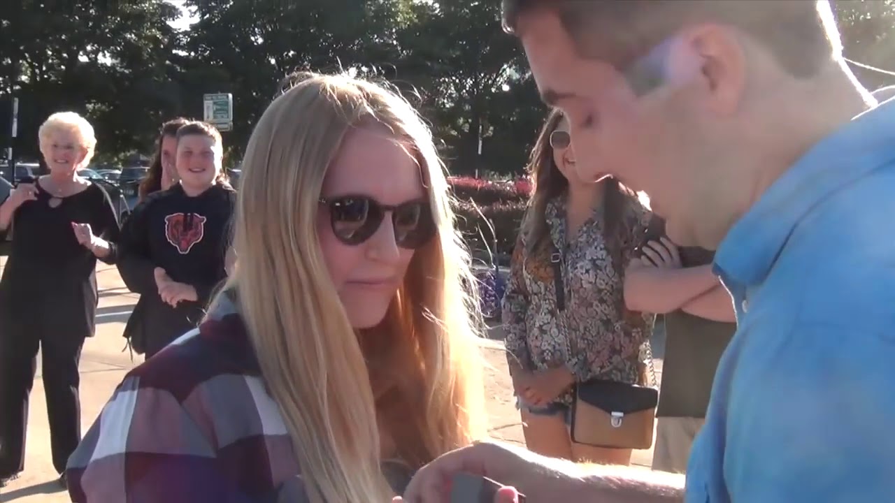 Flash Mob Surprise Proposal in Chicago For Dancer