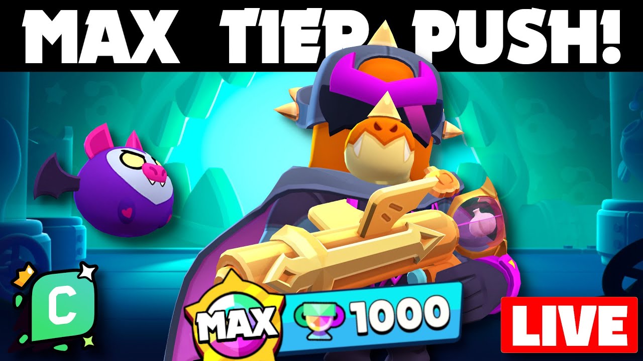 New Challenge & Pushing Pierce to 1000 Trophies in Brawl Stars! | use code: stormi