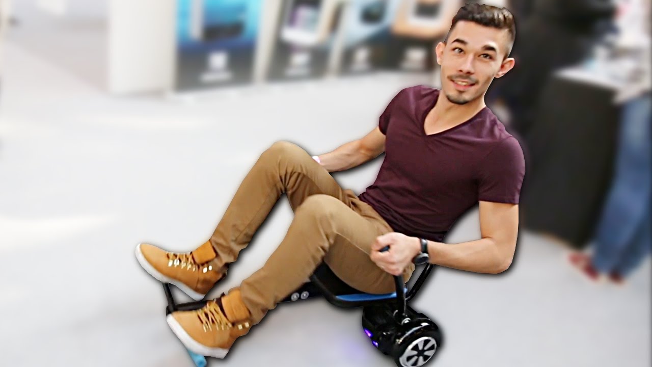 KART HOVERBOARD / GANTS MAGIQUES / VOITURE CONNECTÉE : VLOG AU GEEK'S LIVE !