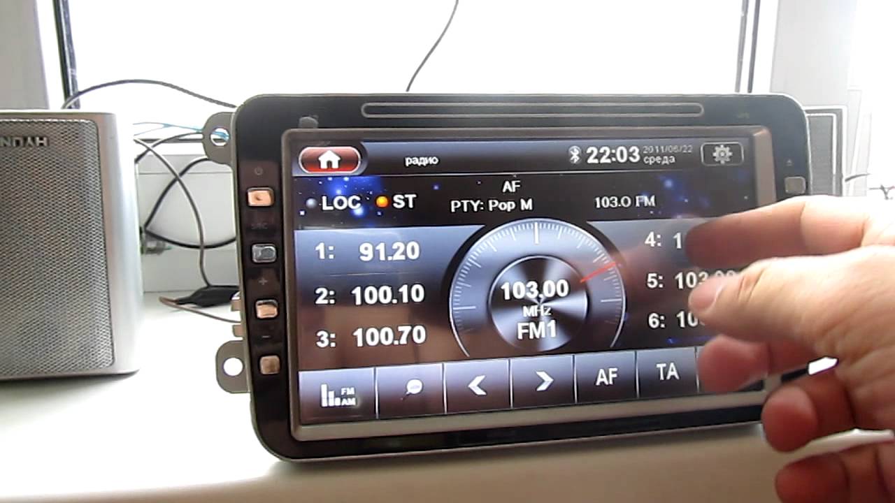 8 inch 800x480 VOLKSWAGEN CAR DVD with GPS navigation