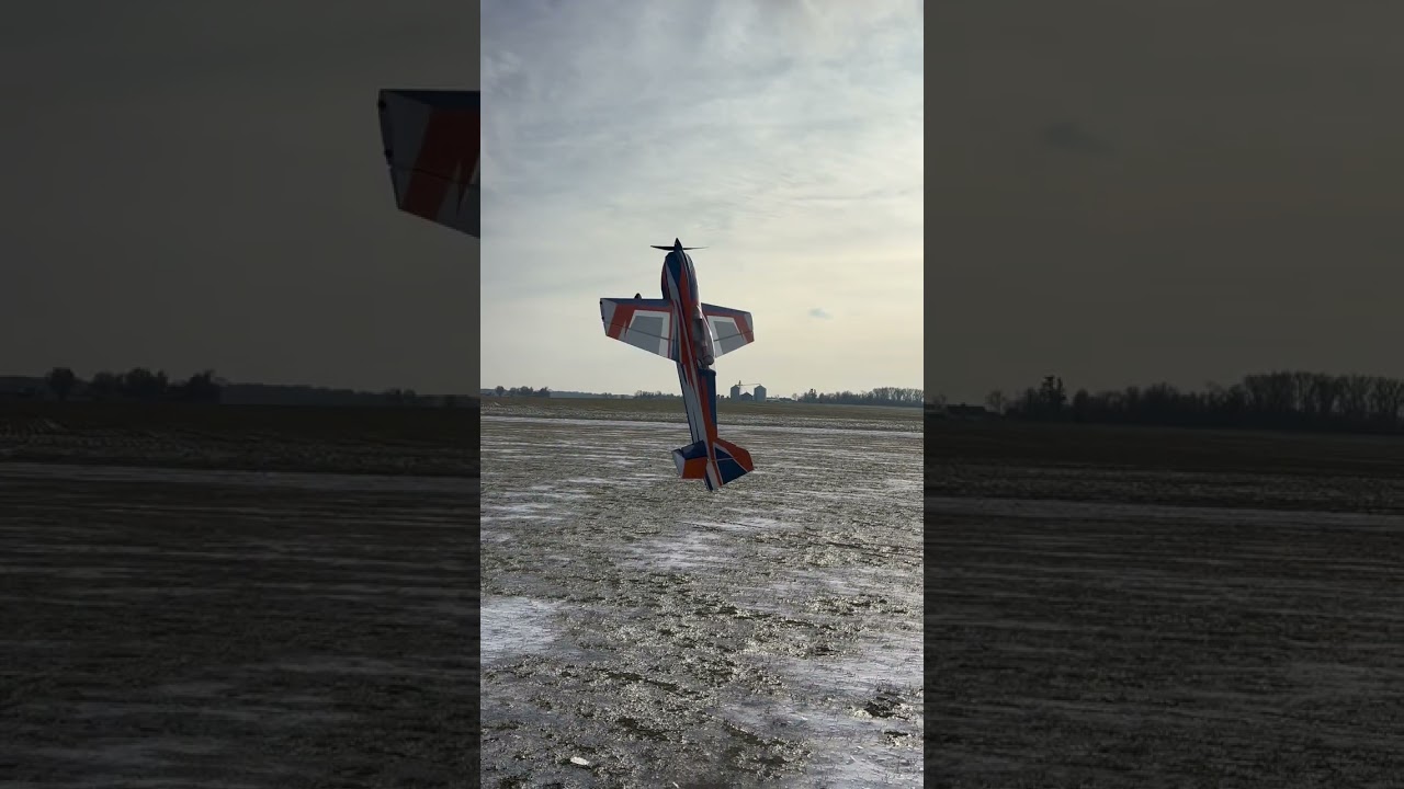 First flights of 2026 on my 67” Skywing extra ng! #rcaircraft #rcairplane #rcplane #skywingrc 