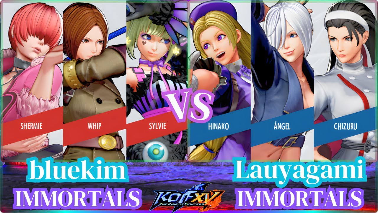 KOF XV🔥bluekim vs Lauyagami🔥The Next Level Of KOF 15 Season Advance Combo's🔥Rank Match🔥