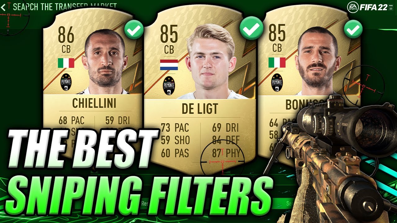 THE BEST SNIPING FILTERS IN FIFA 22!!! FIFA 22 SNIPING FILTERS!!! HOW TO MAKE 50K AN HOUR IN FIFA 22