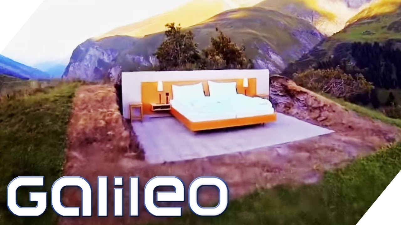 Schlafen unter Sternenhimmel - Das Schweizer Null-Sterne-Hotel | Galileo Lunch Break