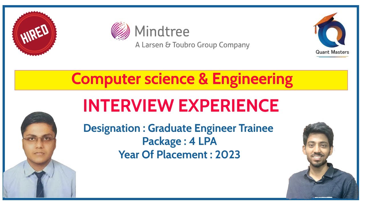 LTI Mindtree Interview Experience | Designation: Graduate Engineer Trainee