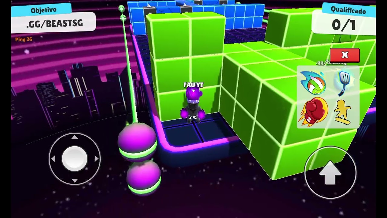 Jogando stumble beast 