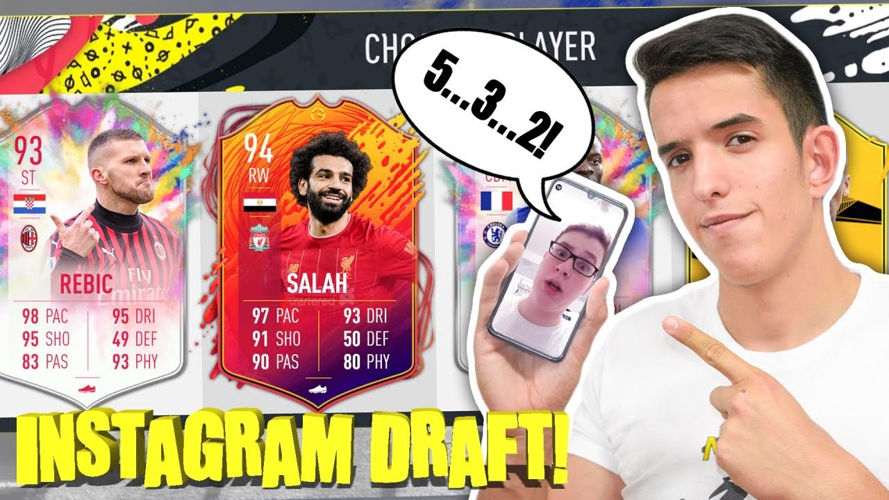 VI MI KONTROLIŠETE DRAFT! *INSTAGRAM EDITION!*