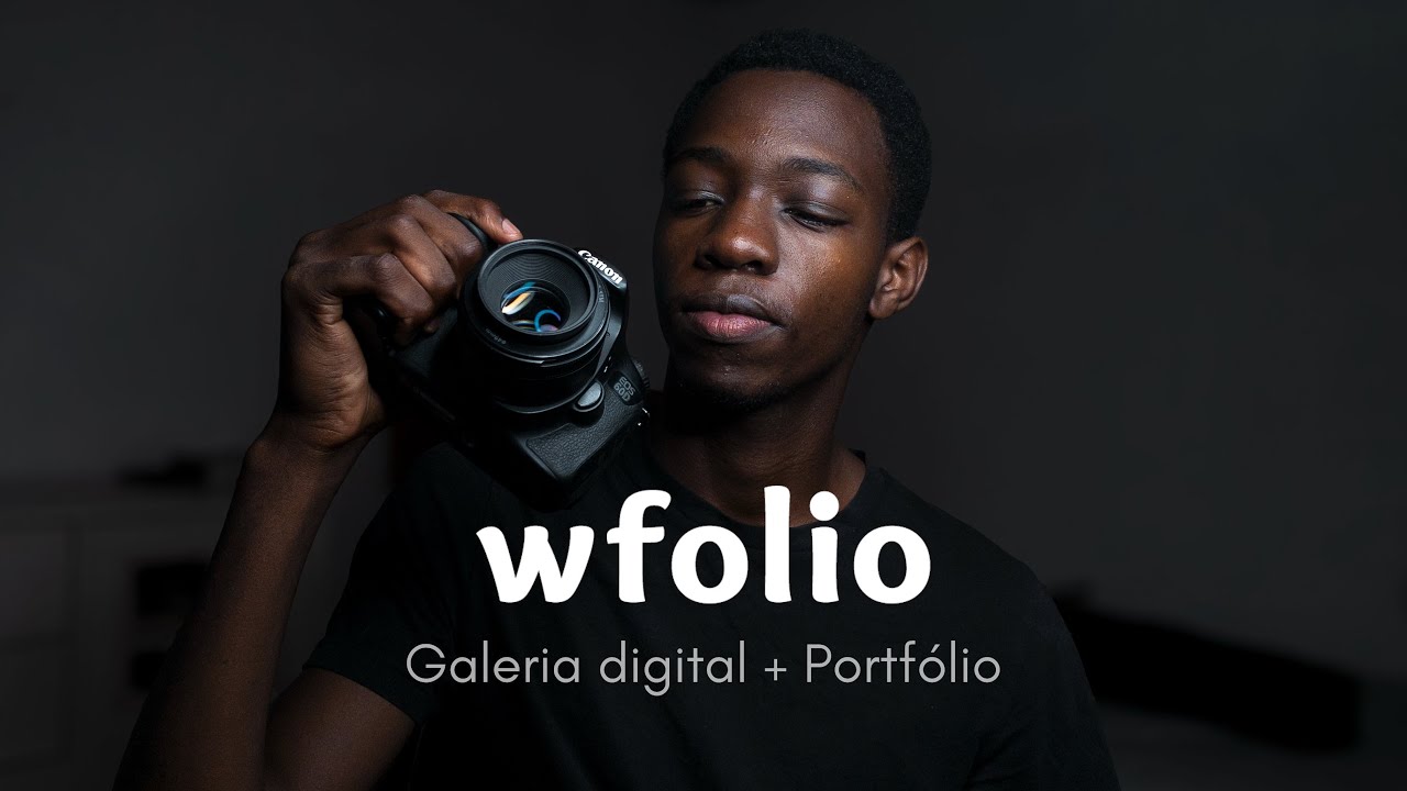 Testei a Plataforma WFOLIO | Website Portfolio + Galeria Digital