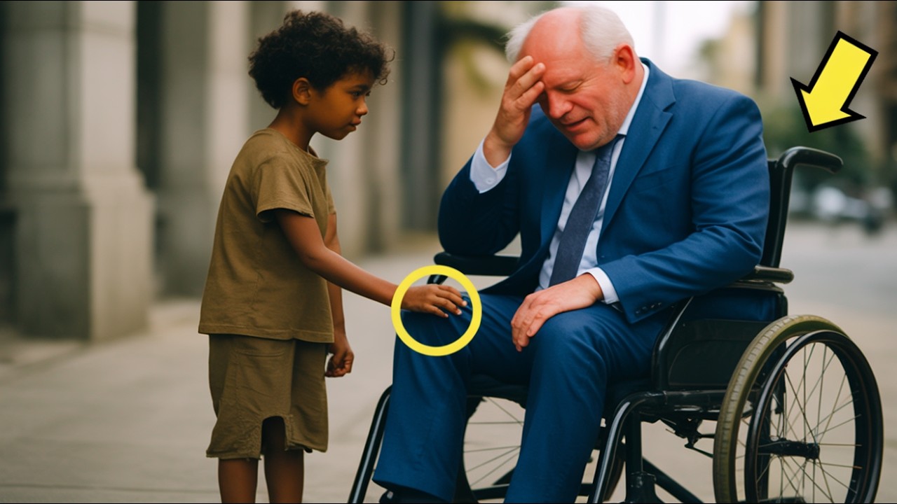 STOP CRYING AND GET UP… SAID THE ORPHAN BOY TO THE MILLIONAIRE… AND A MIRACLE HAPPENS
