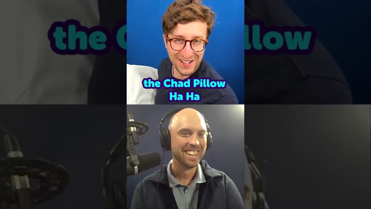 Chad Jamian shows off his pillow cube