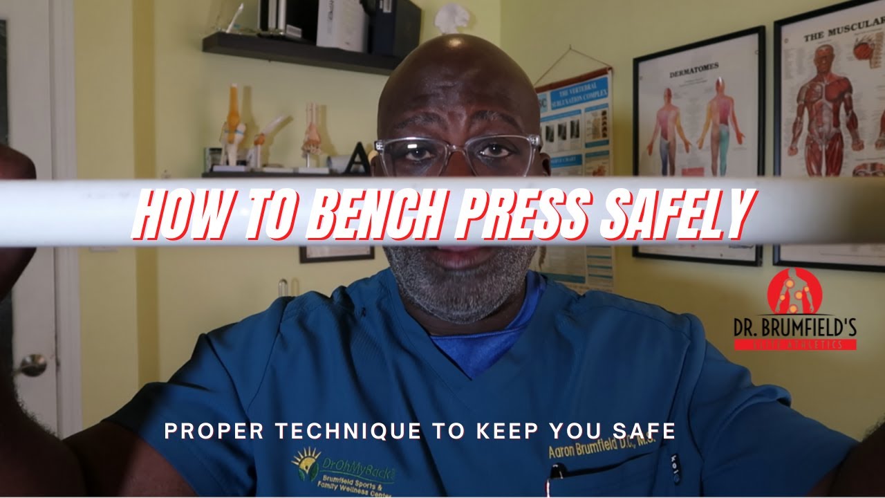How to Bench Press Safely - Proper Technique to keep you Safe!!!