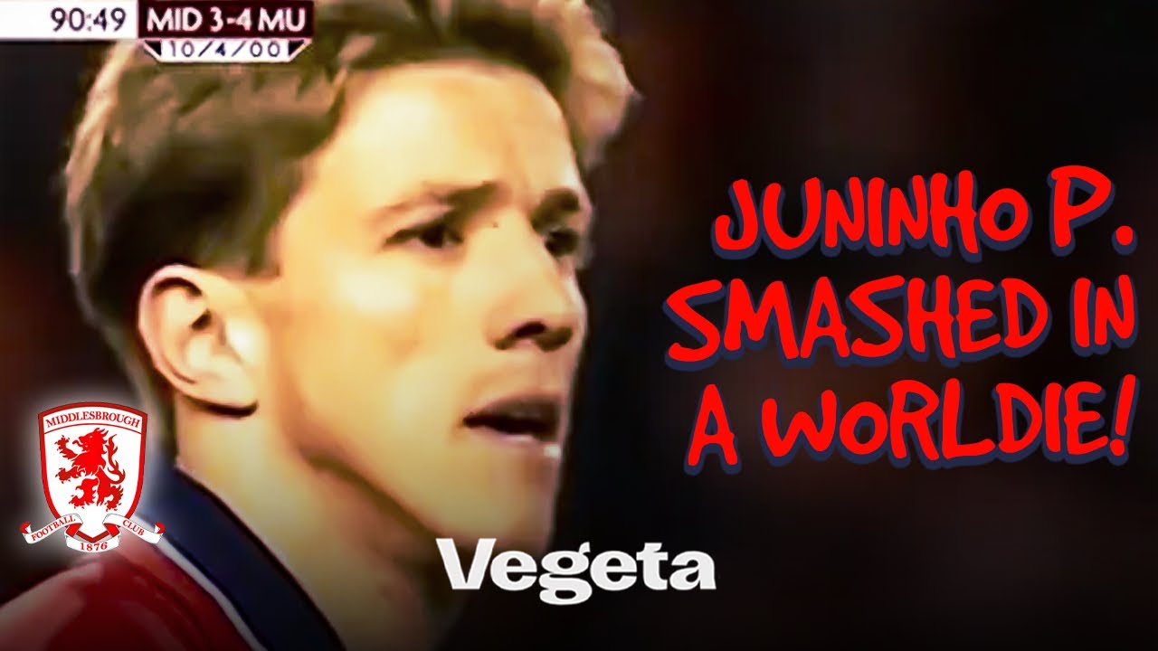 Juninho (Middlesbrough) vs Manchester United | Premier League, 1999/2000