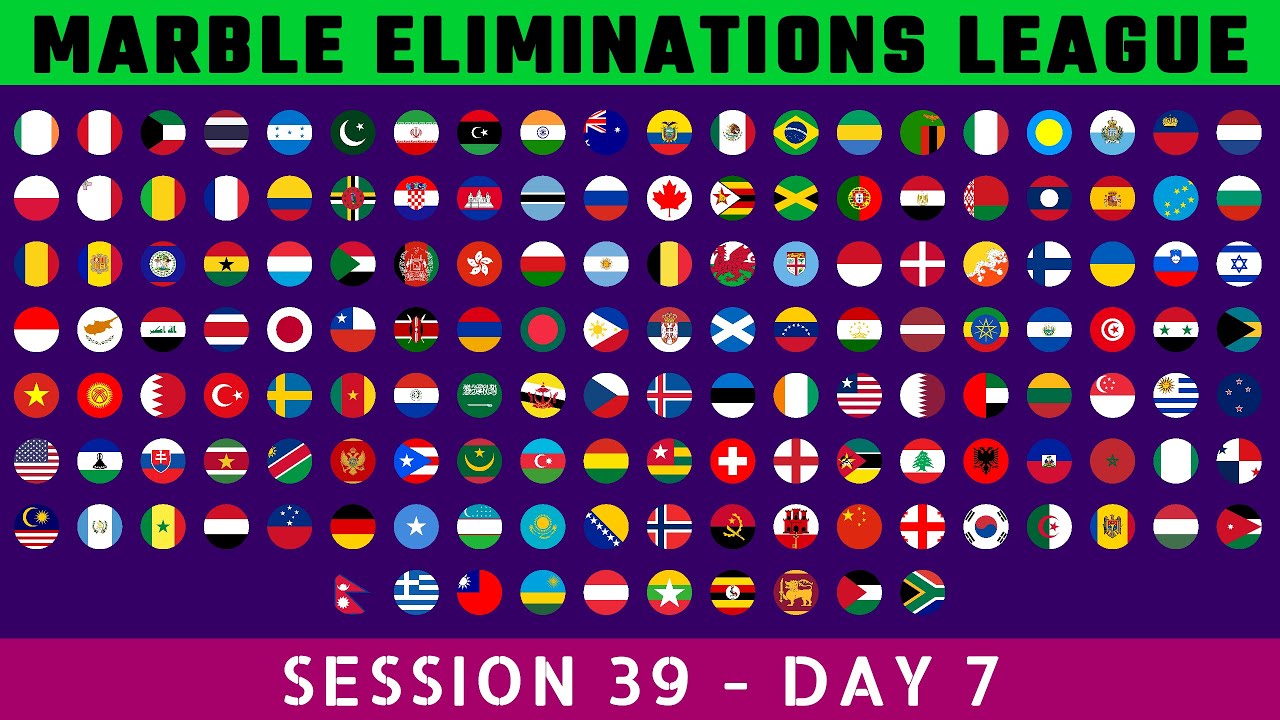 Marble Race League Eliminations Session 39 Day 7