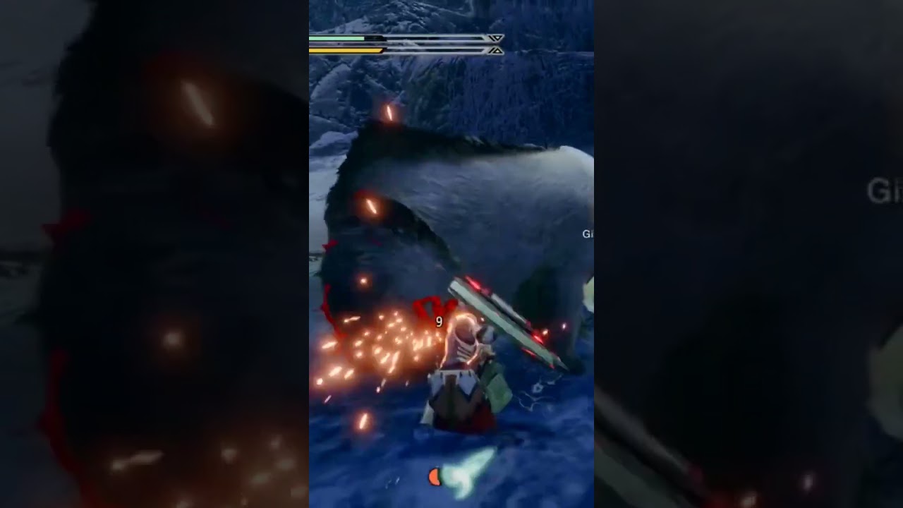 first axe Hopper stun #monsterhunterrisesunbreak #shorts #chargeblade