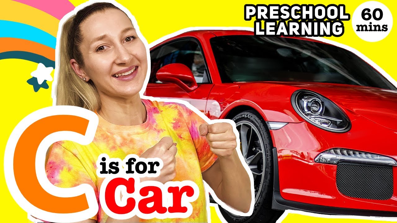 Preschool Learning: Letter C & Cars (60 min class)