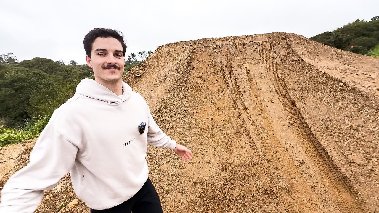 I Just Found an INSANE Dirt Jump Spot in Portugal!