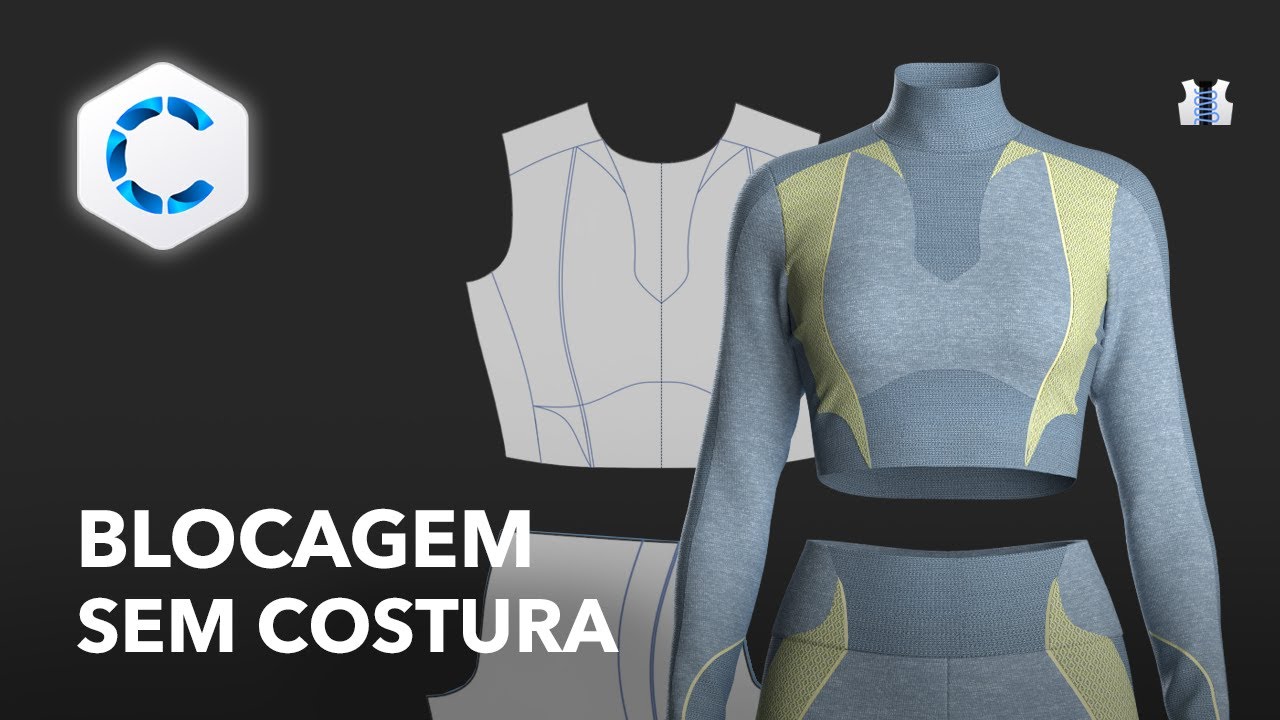 Blocagem sem Costura no CLO 3D